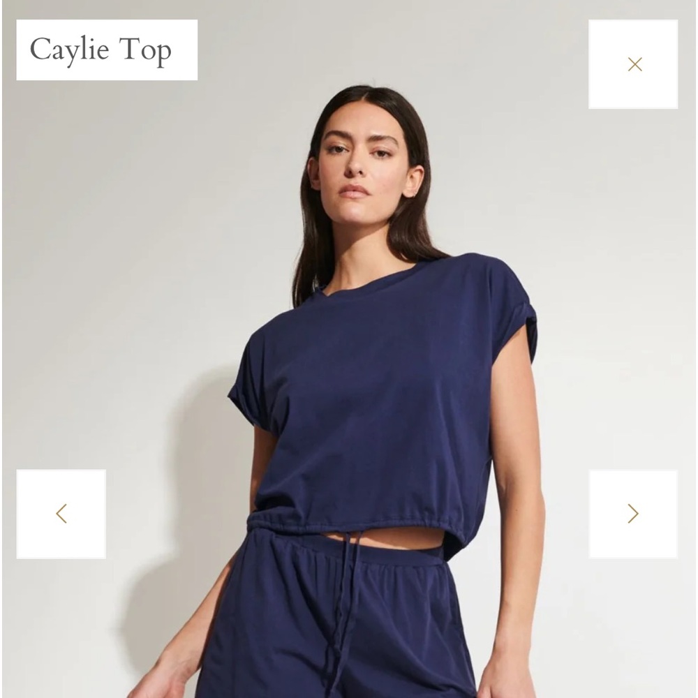 Skin Worldwide 100% Organic Pima Cotton Caylie top Eclipse size 4 XL, 5 XXL